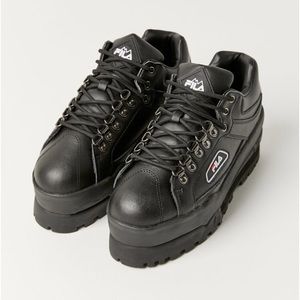 Fila Trailblazer Platform Sneaker (Black)